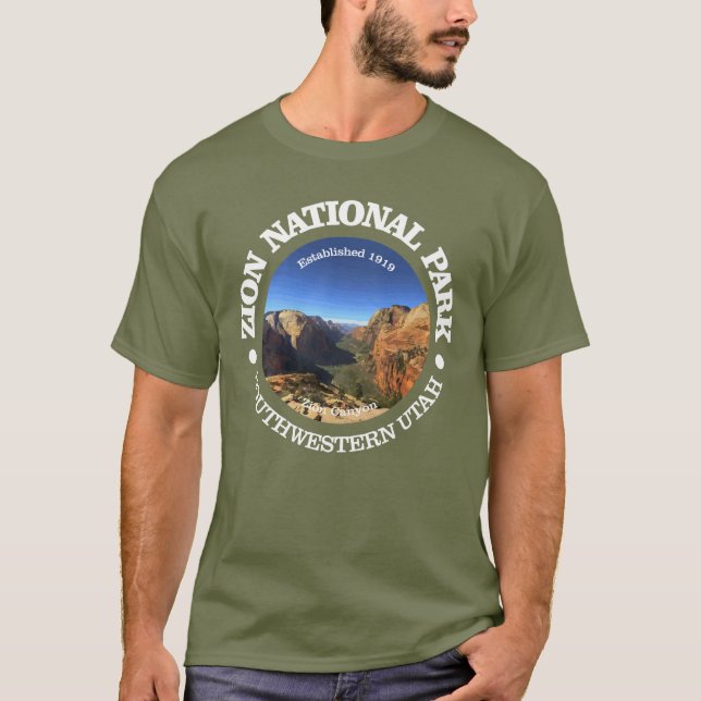 Camiseta Parque nacional de Zion (Anverso)