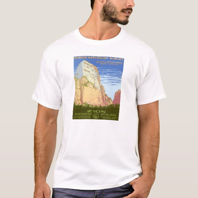 Camiseta Parque nacional de Zion (Anverso)