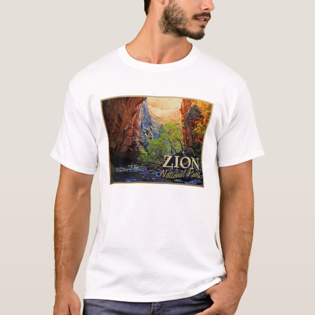 Camiseta Parque nacional de Zion (Anverso)