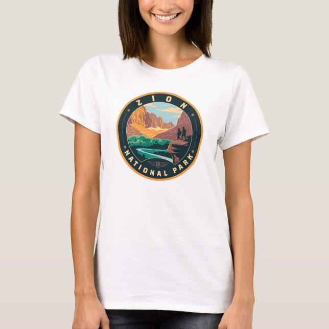 Camiseta Parque nacional de Zion (Anverso)