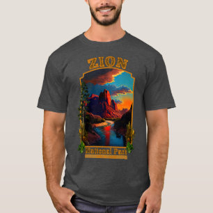 Camiseta Parque nacional de Zion