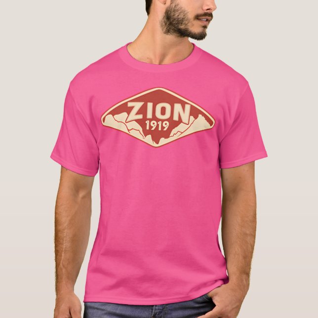 Camiseta Parque nacional de Zion (Anverso)