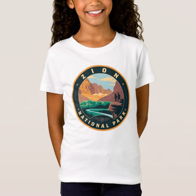 Camiseta Parque nacional de Zion (Anverso)
