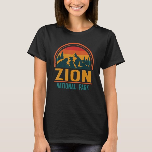 Camiseta Parque nacional de Zion (Anverso)