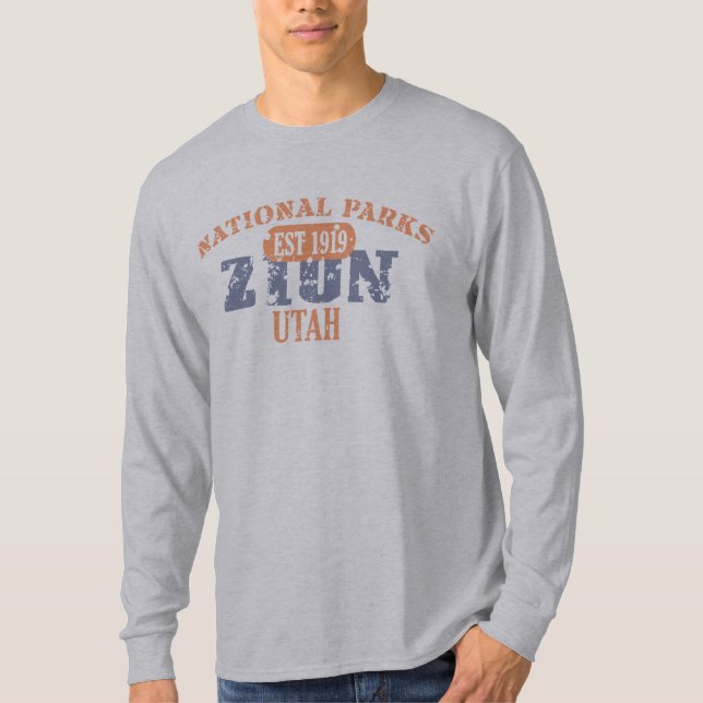 Camiseta Parque nacional de Zion (Anverso)