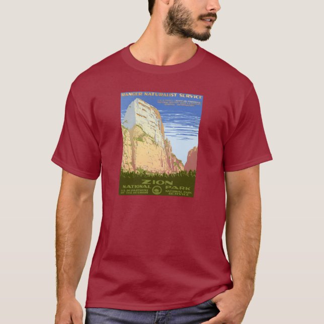 Camiseta Parque nacional de Zion (Anverso)