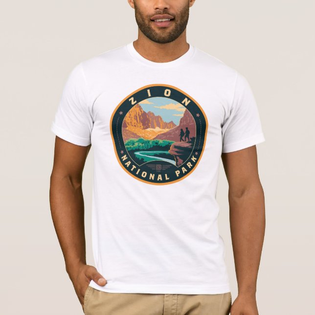 Camiseta Parque nacional de Zion (Anverso)