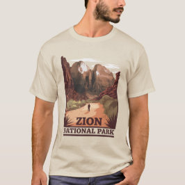 Camiseta Parque nacional de Zion