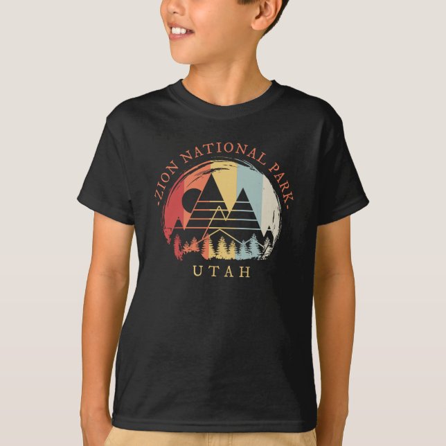 Camiseta Parque nacional de Zion (Anverso)