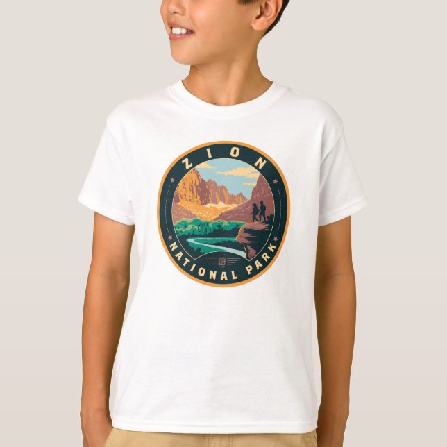 Camiseta Parque nacional de Zion (Anverso)