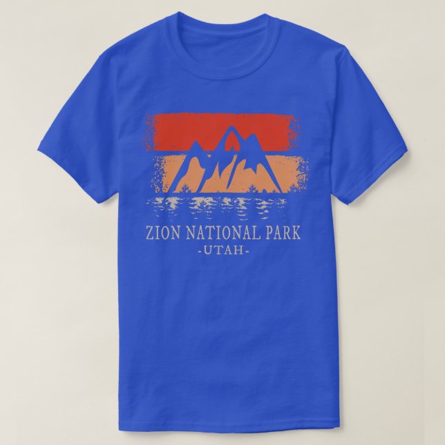 Camiseta Parque nacional de Zion (Diseño del anverso)