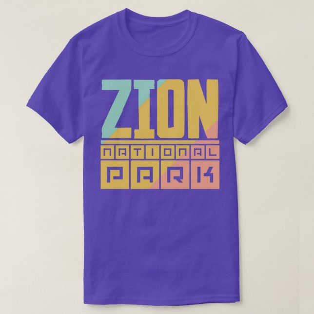 Camiseta Parque nacional de Zion 22 (Diseño del anverso)