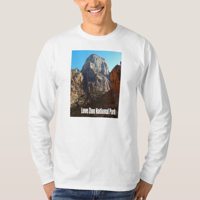 Camiseta Parque nacional de Zion del amor (Anverso)