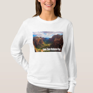Camiseta Parque nacional de Zion del amor