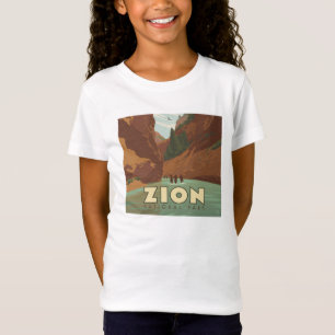 Camiseta Parque nacional de Zion   Las estrechas