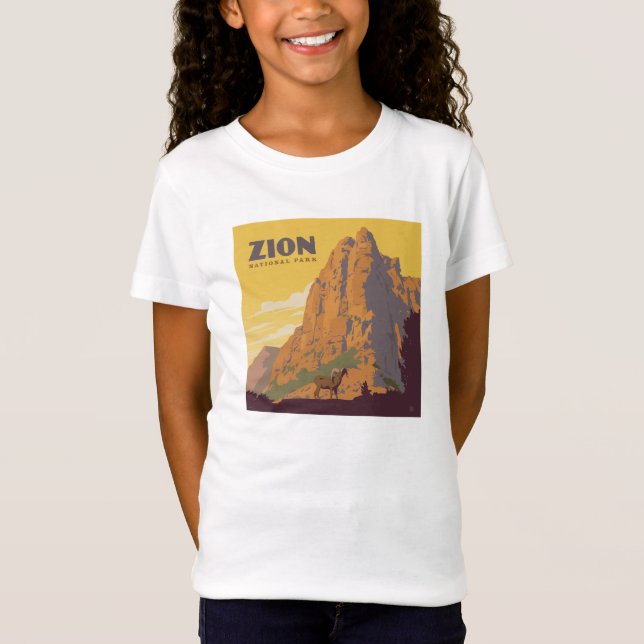 Camiseta Parque nacional de Zion | Ram (Anverso)