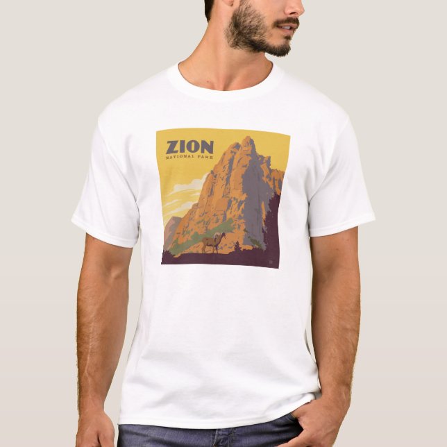 Camiseta Parque nacional de Zion | Ram (Anverso)