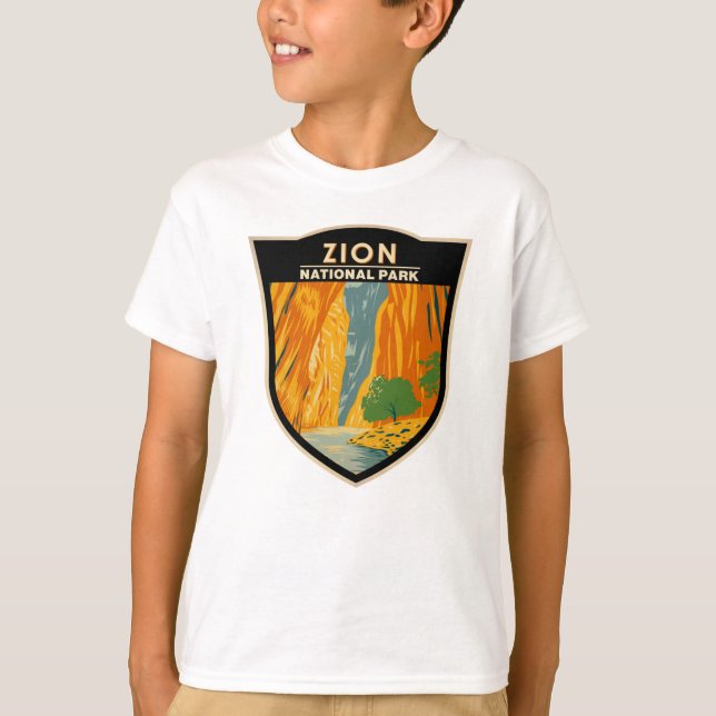 Camiseta Parque Nacional de Zion, Utah (Anverso)