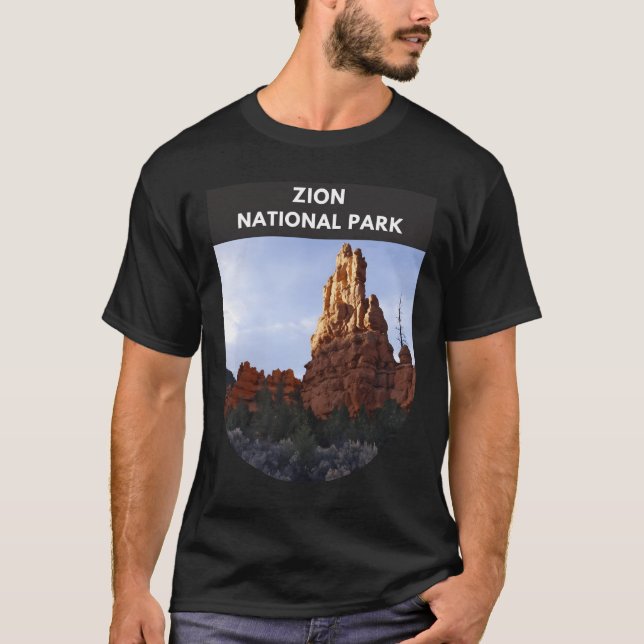 Camiseta Parque nacional de Zion - Utah (Anverso)