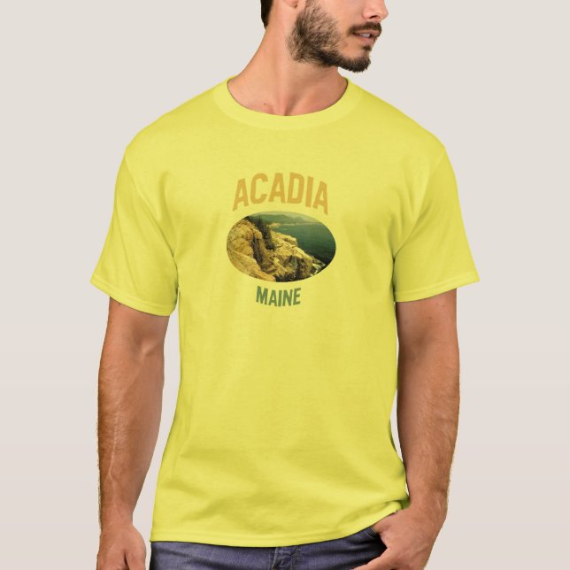 Camiseta Parque nacional del Acadia (Anverso)
