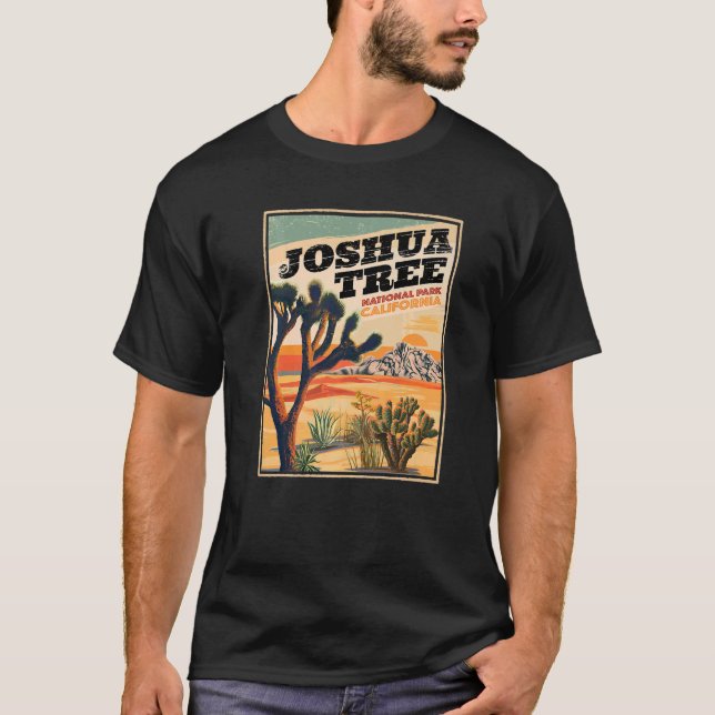 Camiseta Parque nacional del árbol de Joshua 1 (Anverso)