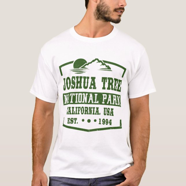 CAMISETA PARQUE NACIONAL DEL ÁRBOL DE JOSHUA CALIFORNIA (Anverso)