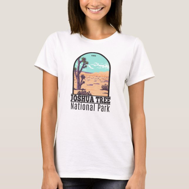 Camiseta Parque nacional del árbol de Joshua Tule Springs V (Anverso)