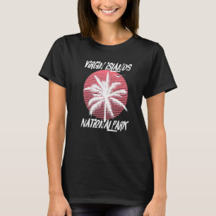 Camiseta Parque Nacional del árbol de palma de las Islas Ví