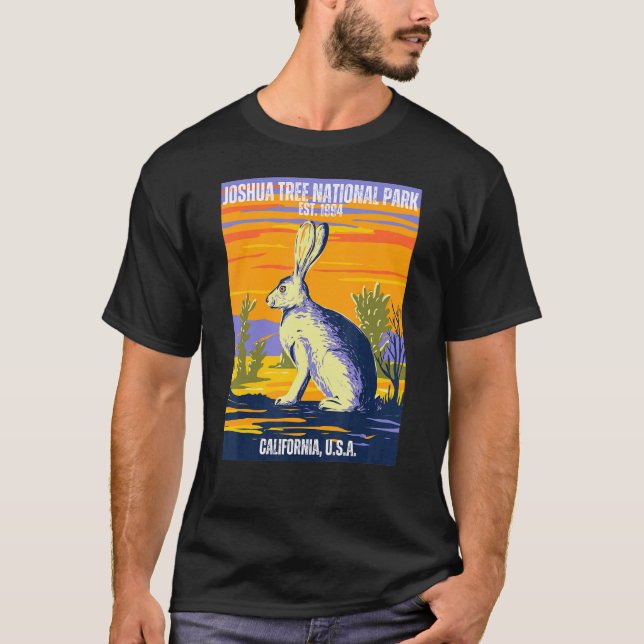 Camiseta Parque nacional del árbol Joshua Lover California  (Anverso)
