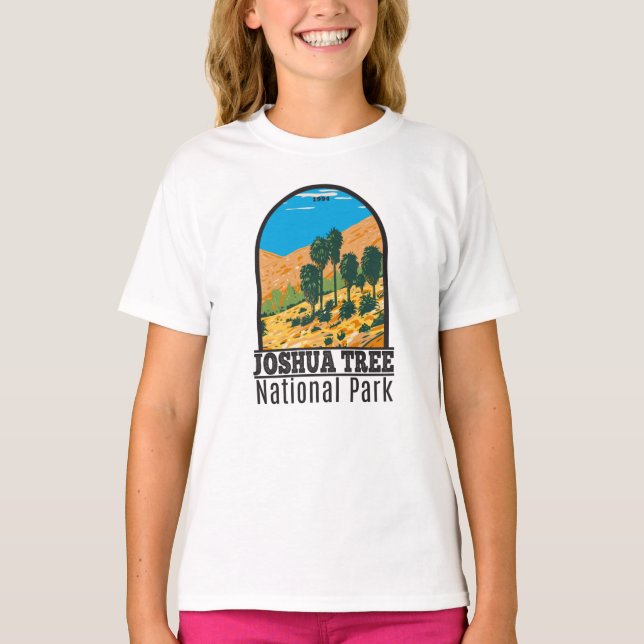 Camiseta Parque nacional del árbol Joshua Parque Fortynine  (Anverso)