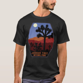 Camiseta Parque Nacional del Árbol Retro Joshua del desiert