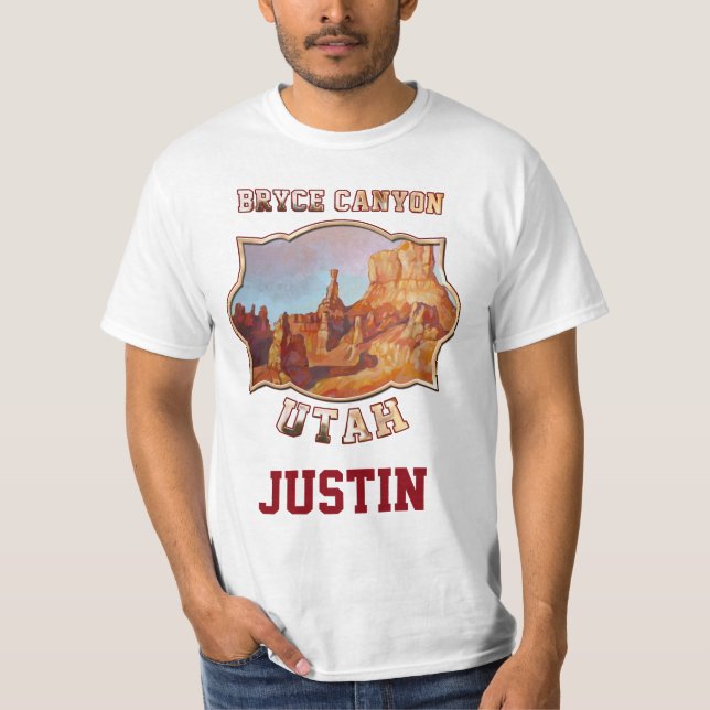 Camiseta Parque nacional del barranco de Bryce (Anverso)