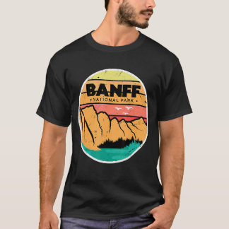 Camiseta Parque nacional del Canadá Montañas Alberta Banff