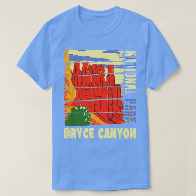 Camiseta Parque nacional del Cañón Bryce (Diseño del anverso)