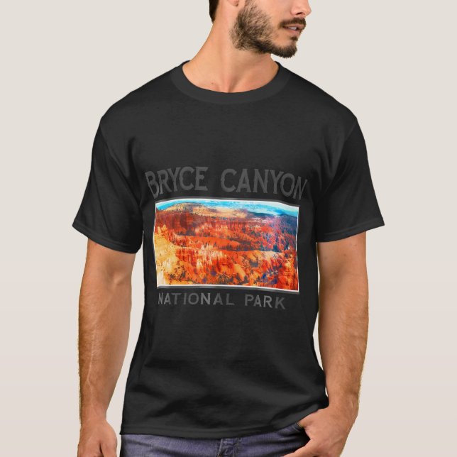 Camiseta Parque nacional del Cañón Bryce Canyon U (Anverso)