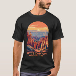 Camiseta Parque nacional del Cañón Bryce - Hoodoos al amane