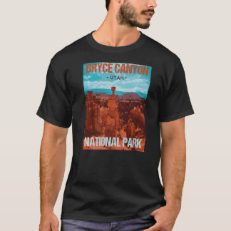 Camiseta Parque nacional del Cañón Bryce Poster Utah