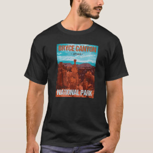 Camiseta Parque nacional del Cañón Bryce Poster Utah