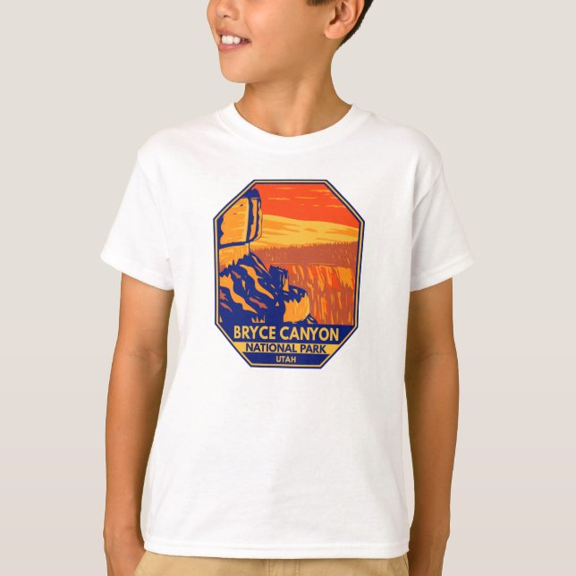 Camiseta Parque nacional del Cañón Bryce Punto de Inspiraci (Anverso)