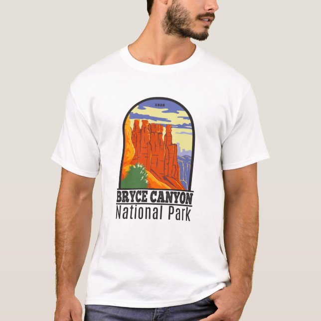 Camiseta Parque nacional del Cañón de Bryce (Anverso)
