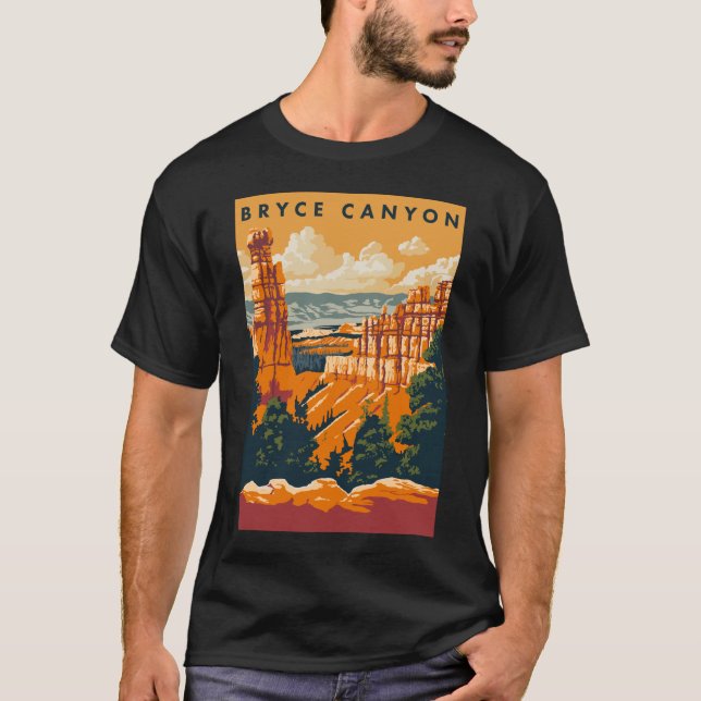 Camiseta Parque nacional del Cañón de Bryce (Anverso)