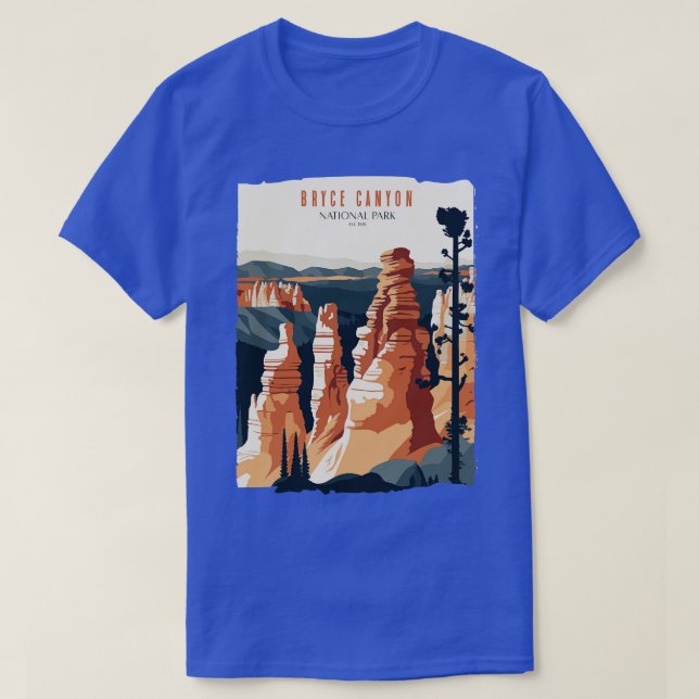 Camiseta Parque nacional del Cañón de Bryce (Diseño del anverso)