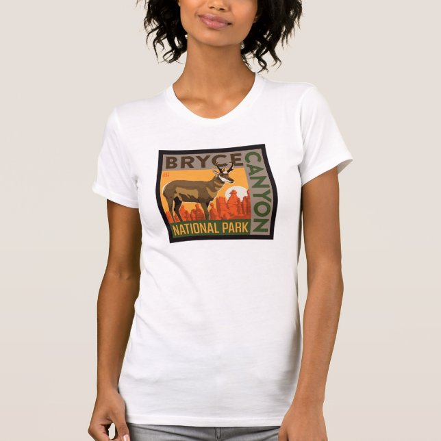 Camiseta Parque nacional del Cañón de Bryce | Utah (Anverso)
