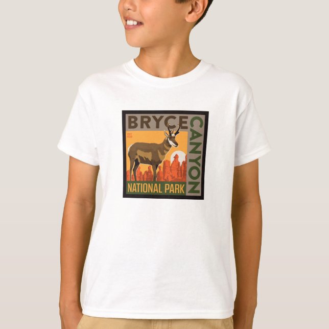 Camiseta Parque nacional del Cañón de Bryce | Utah (Anverso)