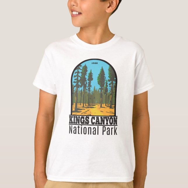 Camiseta Parque nacional del Cañón del Rey Subvención V (Anverso)