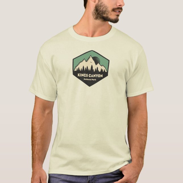 Camiseta Parque nacional del Cañón Kings (Anverso)