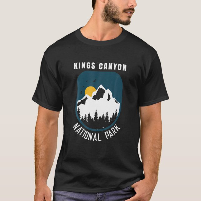 Camiseta Parque nacional del Cañón Kings (Anverso)