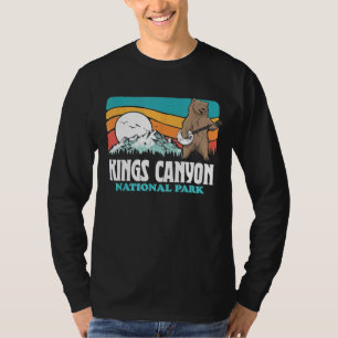 Camiseta Parque nacional del Cañón Kings Montañas Oso Banjo