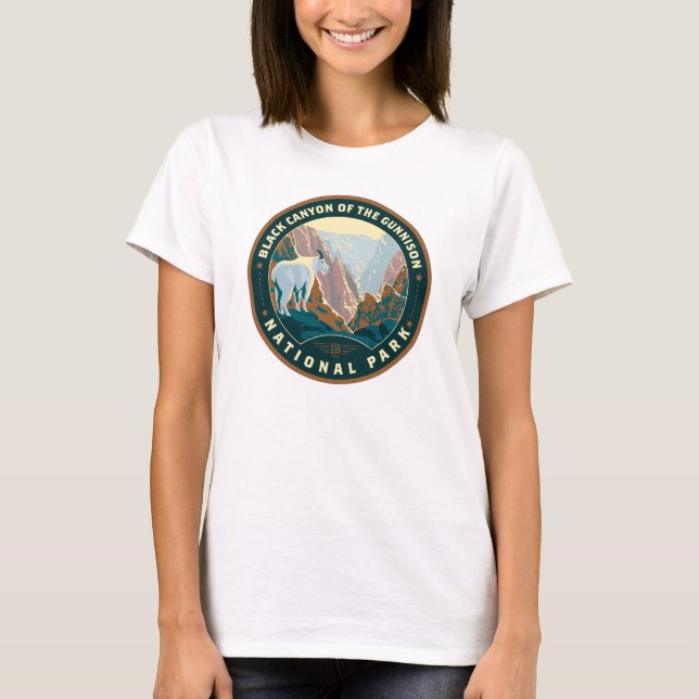 Camiseta Parque nacional del Cañón Negro (Anverso)