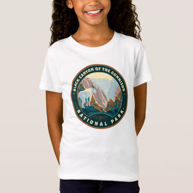 Camiseta Parque nacional del Cañón Negro (Anverso)
